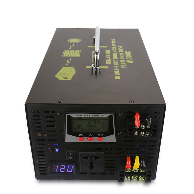 Inverter Pure Sine Wave 60Hz 120V 3000W - Onduleur solaire hybride à onde sinusoïdale