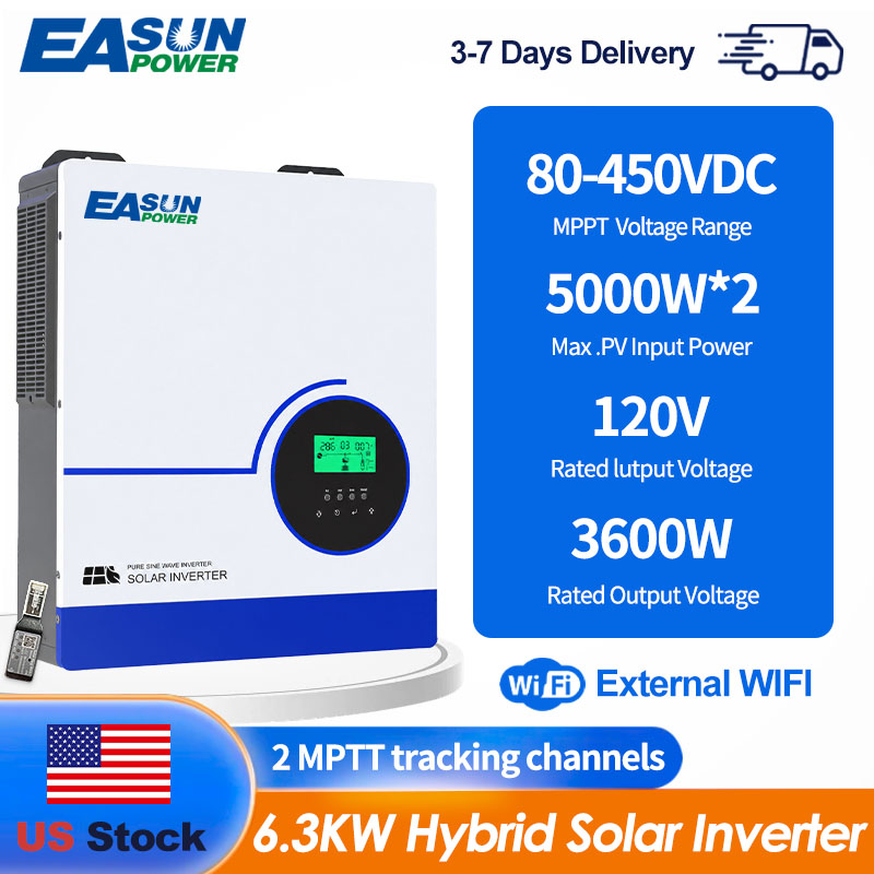 EASUN POWER 6300W, onduleur so - Grid Tie Inverter Limiter 2000W avis et prix