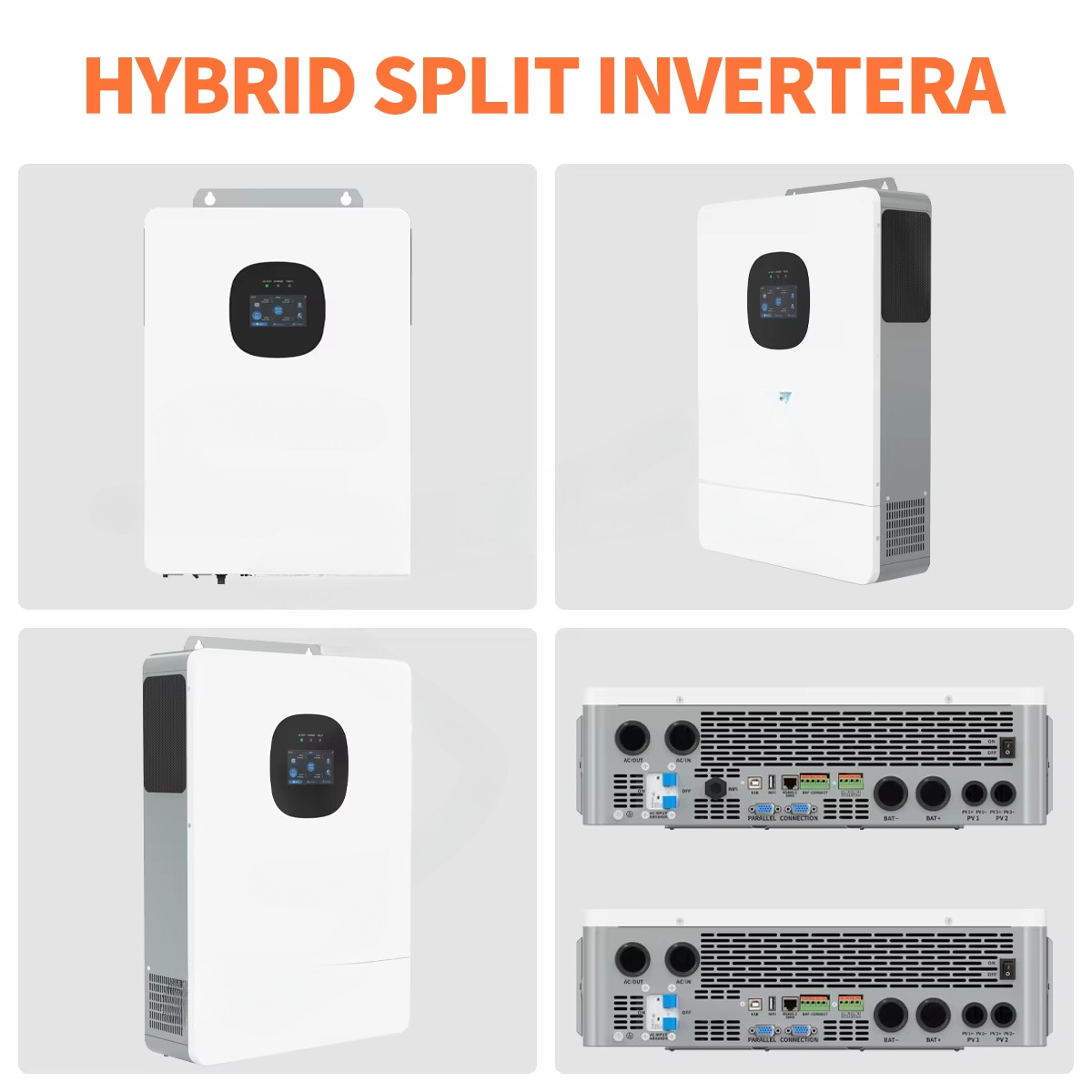 Onduleur hybride UNC 10KW 10KV - Split Phase Inverter 10Kw 110V 220V avis et prix