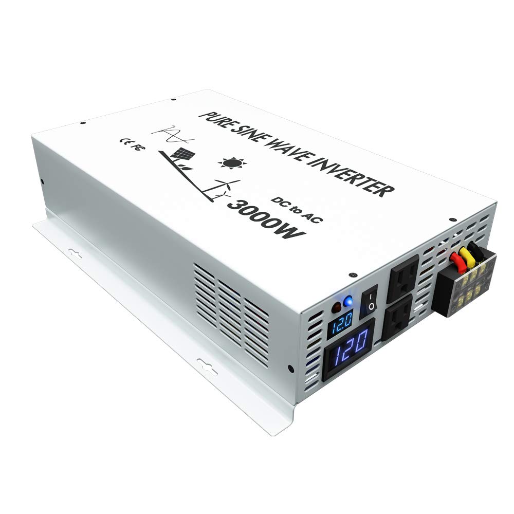 Onduleur à onde sinusoïdale pu - Inverter Pure Sine Wave 60Hz 120V 3000W avis et prix
