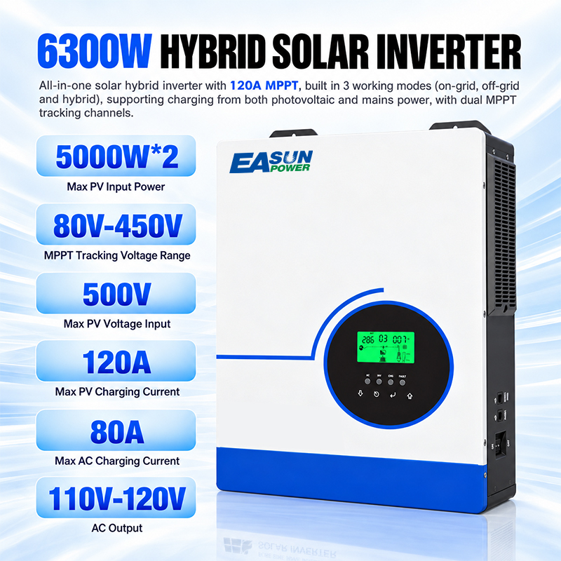 EASUN POWER 6300W, onduleur so - Grid Tie Inverter Limiter 2000W avis et prix