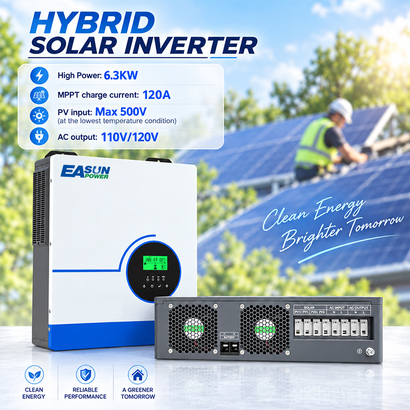 EASUN POWER 6300W, onduleur so - Grid Tie Inverter Limiter 2000W avis et prix